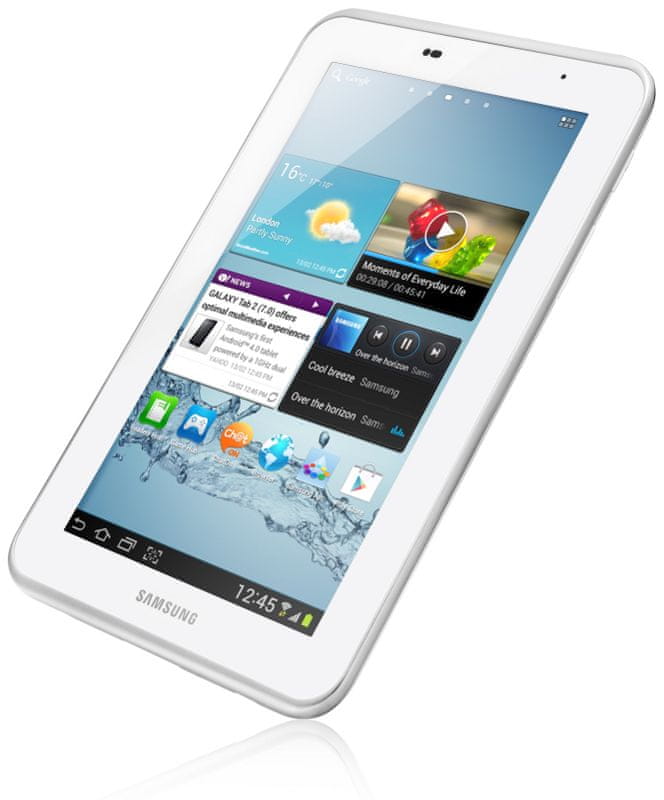 Samsung Galaxy Tab2 7.0 8GB Wifi GT-P3110ZWAXEZ bílý | MALL.CZ