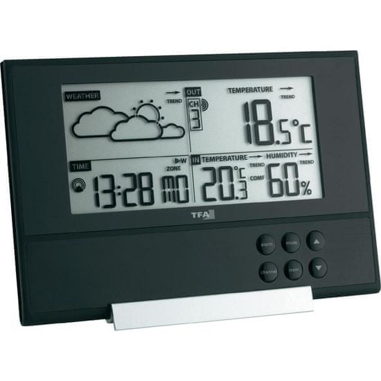 TFA Rádiová meteorologická stanice PURE Design NRG 2 (672209)