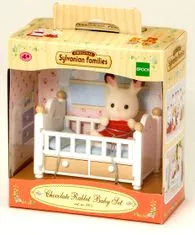 Sylvanian Families Baby králík v postýlce 2205