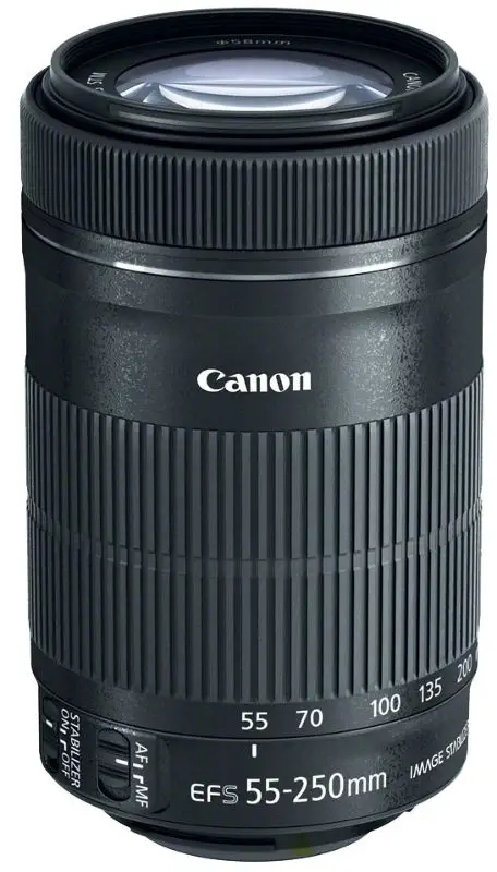 Canon 55-250mm EF-S f/4-5.6 IS STM