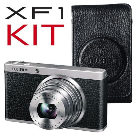 FujiFilm FinePix XF1 + luxusní kožené pouzdro ZDARMA!