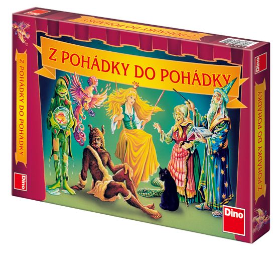 Dino Z pohádky do pohádky společenská hra