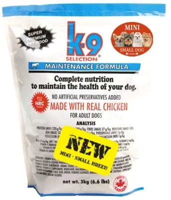 K-9 Maintenance Formula Small Breed 3 kg