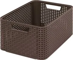 Úložný box RATTAN Style2 M hnědá