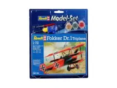 Revell ModelSet letadlo 64116 - FOKKER DR.1Triplane (1:72)