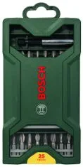 Bosch 25 dílná minisada šroubovacích bitů X-Line 2.607.019.676