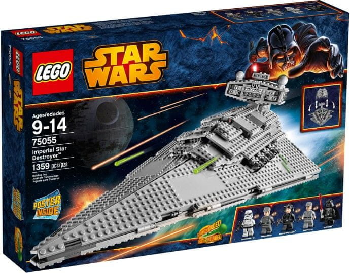 LEGO® Star Wars 75033 Star Destroyer  Legenio - Specialista na stavebnice  LEGO® a geniální zábavu!