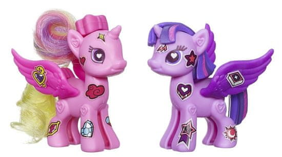 My Little Pony Pop deluxe 2 poníci s doplňky Twilight Sparkle a Cadance