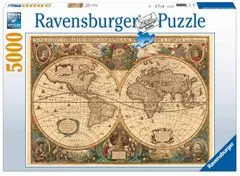 Ravensburger Puzzle Historická mapa 5000d