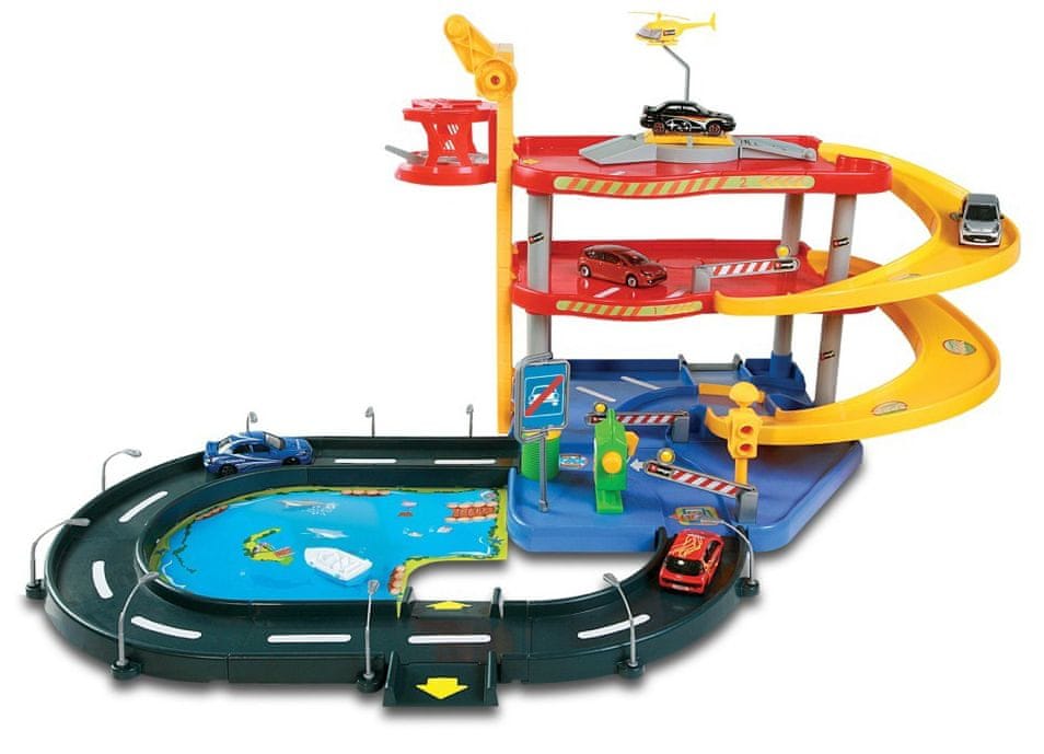 BBurago Parking Playset + 2 auta