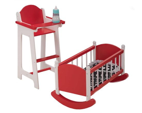 KidKraft Nábytkový set pro panenky RED DARLING