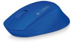 Logitech Wireless Mouse M280, modrá