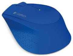 Logitech Wireless Mouse M280, modrá