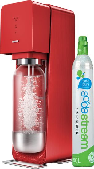 SodaStream SOURCE Red metal