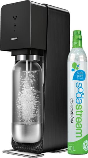 SodaStream SOURCE Black metal