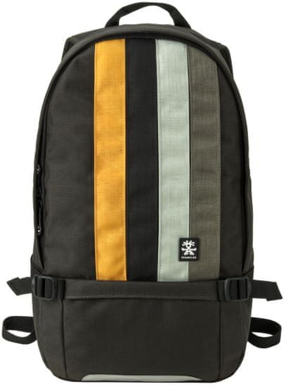 Crumpler Dinky Di Stripy Backpack M - charcoal / honey