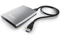 Verbatim Store 'n' Go 2TB / Externí / USB 3.0 / 2,5" / Silver (53189)