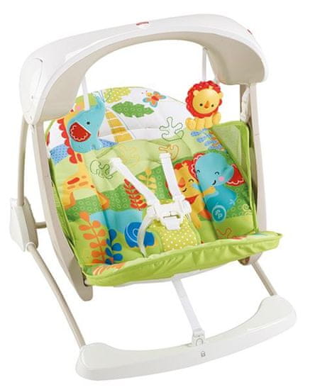 Fisher-Price BG cestovní houpačka a sedátko Rainforest