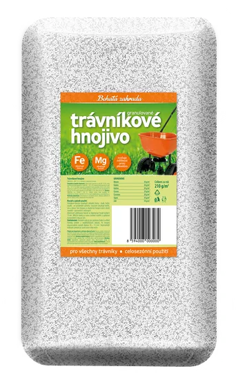 Bohatá zahrada Trávníkové hnojivo 5kg