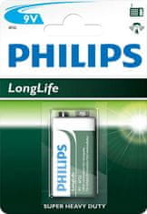 Philips 9V 1ks LongLife (6F22L1B/10)