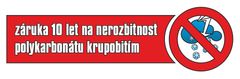 LanitPlast Polykarbonát komůrkový 6 mm čirý - 2 stěny - 1,3 kg/m2 2,10x5 m