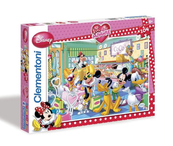 Clementoni Puzzle Minnie: Čajový dýchánek