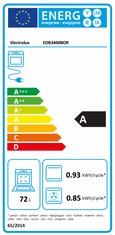 Electrolux vestavná trouba EOB3400BOR