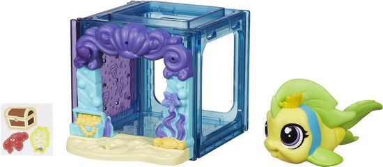 Littlest Pet Shop Zvířátko s mini domečkem Flippa Splashle