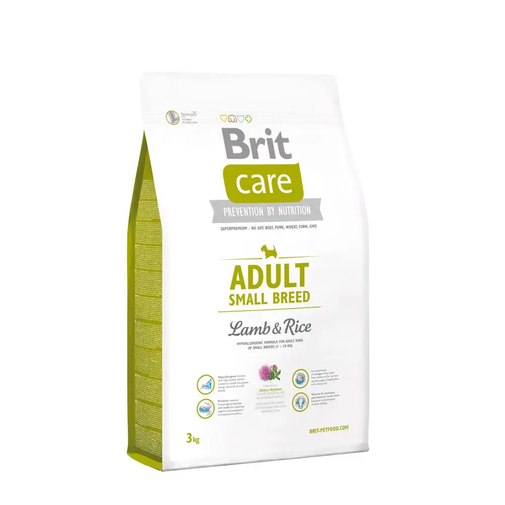 Brit Care Adult Small Breed Lamb & Rice 3kg