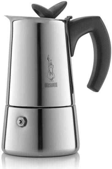 Bialetti Musa 4 porce, nerez ocel