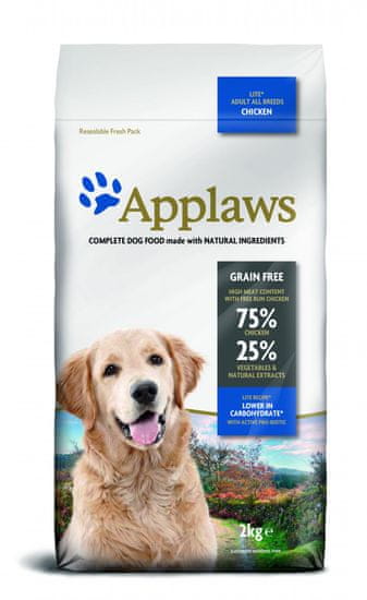 Applaws Dog Adult Lite All Breed Chicken 2kg