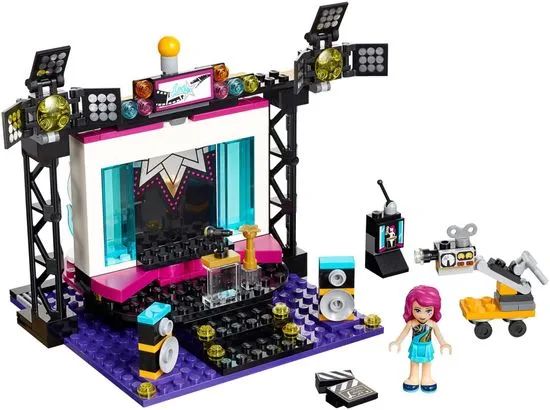 LEGO Friends 41117 TV Studio s popovou hvězdou