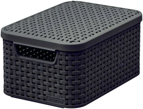 Curver Rattan Style box s víkem S