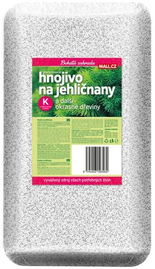 Bohatá zahrada Hnojivo na jehličnany, 10 kg (23720062)