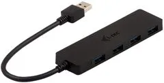 I-TEC USB 3.0 SLIM HUB 4 Port passive - Black - rozbaleno