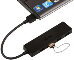 I-TEC USB 3.0 SLIM HUB 4 Port passive - Black - rozbaleno