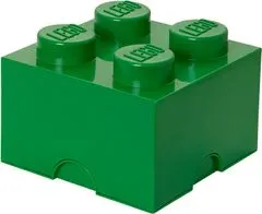 LEGO Úložný box 250x250x180 mm tmavě zelená