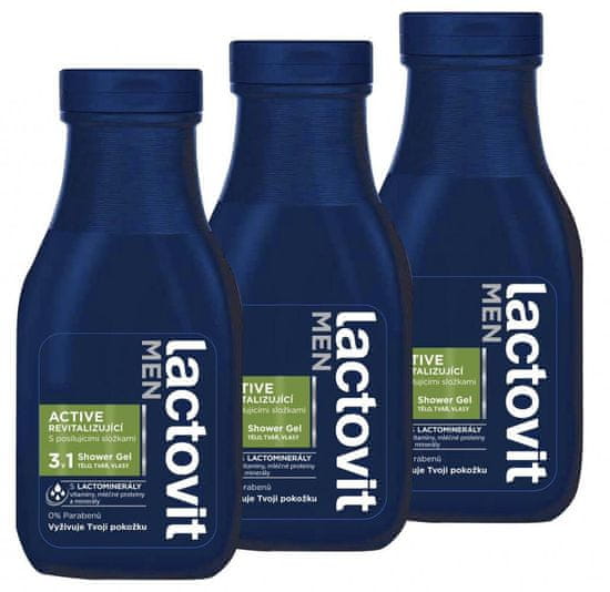 Lactovit 3x Active Men SG 300ml