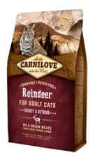 Carnilove Reindeer for Adult Cats – Energy & Outdoor 2 kg