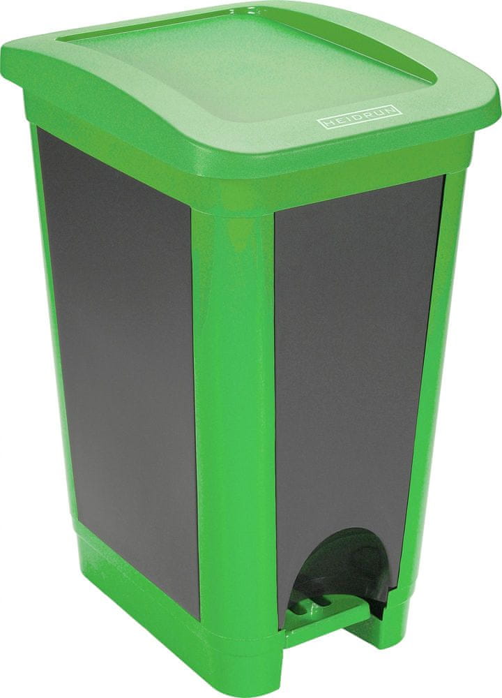Heidrun Odpadkový koš 50 l zelená - použité