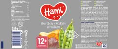 Hami Brambory s hovězím a hráškem 6 x 250 g