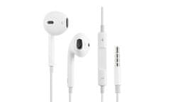 Apple EarPods, s mikrofonem, bílá MD827ZM/B