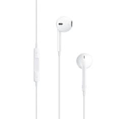 Apple EarPods, s mikrofonem, bílá MD827ZM/B