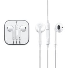 Apple EarPods, s mikrofonem, bílá MD827ZM/B