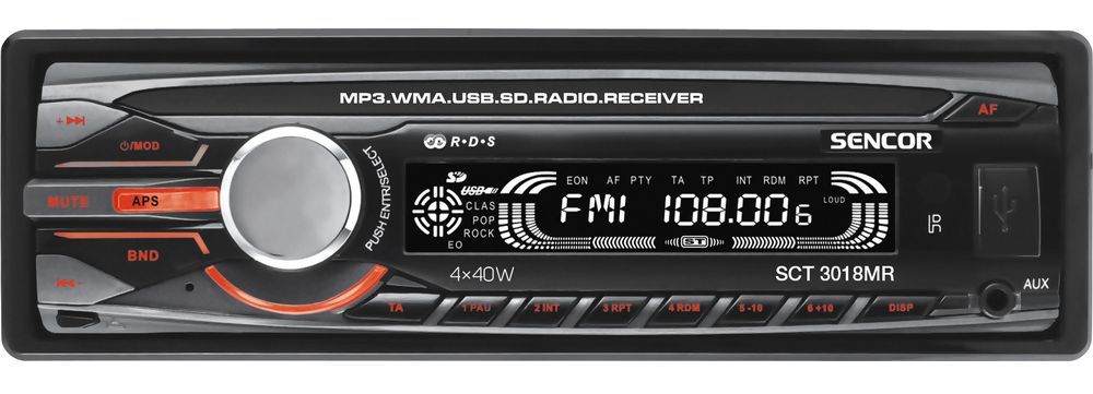 Auto radio s Bluetooth, SCT 9411BMR