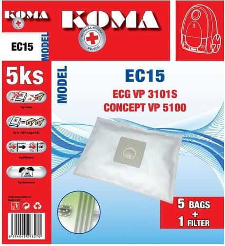 ECG Koma VP 4101S SMS