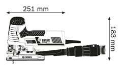 BOSCH Professional kmitací pilka GST 160 CE (0.601.517.000) - rozbaleno