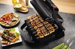 Tefal kontaktní gril GC712D34 Optigrill+ INOX EE