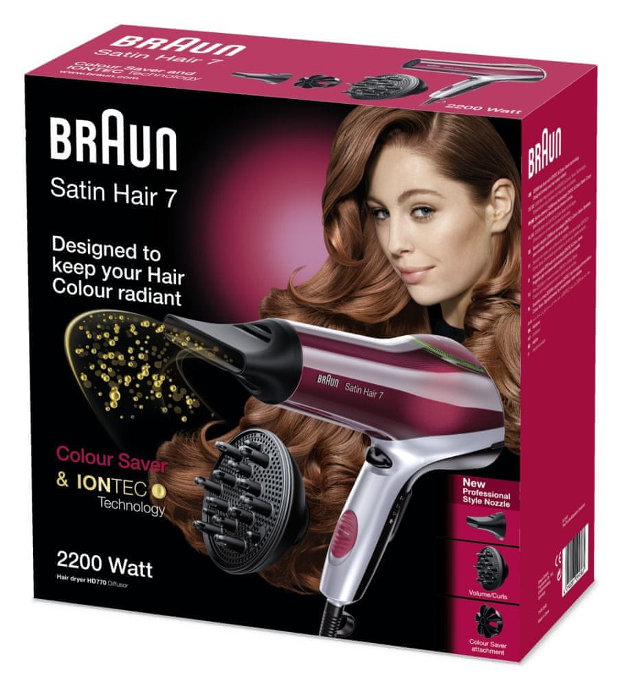 Braun SatinHair 7 - HD 770 Ionic Colour