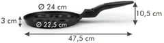 Tescoma Pánev 4 oka SmartCLICK 24 cm